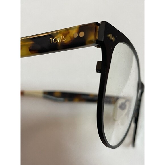 TOMS Clementine Eyeglasses – Tortoise Brown – Authentic Frames 52-19-147 Rare - Picture 6 of 8